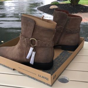 Born Taupe  Suede Boots